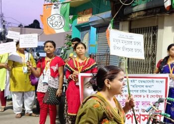 হুগলির হরিপালের ‘এসো বন্ধু হই’ সংস্থার উদ্যোগে সচেতনতামূলক পদযাত্রা