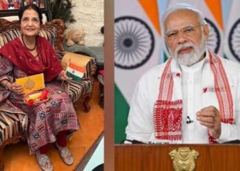 প্রধানমন্ত্রী নরেন্দ্র মোদীকে রাখি পরাতে দিল্লি আসবেন পাকিস্তানি বোন কমর মহসিন শেখ