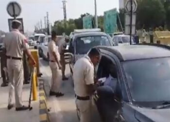 ব্রিজ মন্ডল শোভা যাত্রা ঘিরে হরিয়ানার নুহতে নিরাপত্তা জোরদার করা হয়েছে