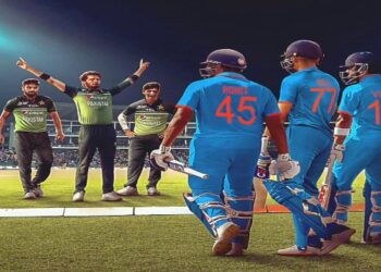 টসে জিতে ভারতকে ব্যাট করতে পাঠালো পাকিস্তান