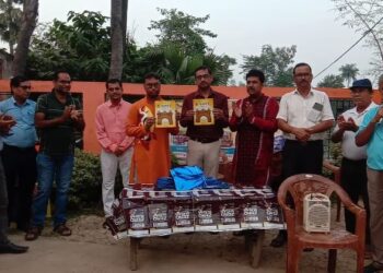 শারদীয়া পত্রিকা ও থিম সঙ প্রকাশ করল বর্ধমানের ‘আমার পাঠশালা’