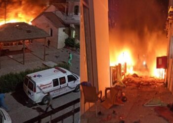 গাজার হাসপাতালে রকেট হামলায় শতাধিক হতাহত, হামাসকে দায়ি করল ইসরায়েল