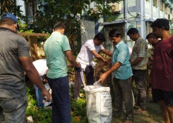 জেলাশাসকের আহ্বানে গুসকরায় স্বচ্ছতা অভিযান