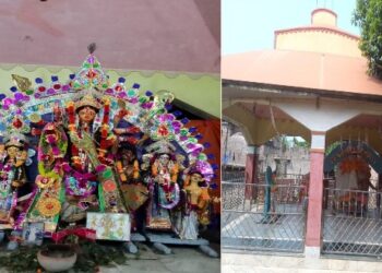 মঙ্গলকোটের আওগ্রামের দুর্গাপুজোর সঙ্গে জড়িয়ে আছে অনেক জনশ্রুতি