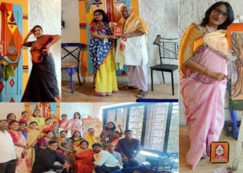 দুর্গোৎসবের এক মাস পর বিভিন্ন অনুষ্ঠানের মধ্য দিয়ে ‘বিজয়া সম্মেলনী’র আয়োজন করল কলকাতার ‘তাসের দেশ’