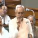 বিধানসভায় স্ত্রী-পুরুষের সম্পর্ক নিয়ে ‘অশ্লীল’ মন্তব্য করলেন বিহারের মুখ্যমন্ত্রী নীতিশ কুমার