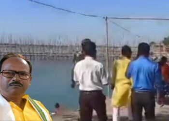 ছটঘাট পরিদর্শনে গিয়ে তৃণমূলের বিক্ষোভের মুখে পড়লেন কোচবিহার দক্ষিণ বিধানসভা কেন্দ্রের বিজেপি বিধায়ক