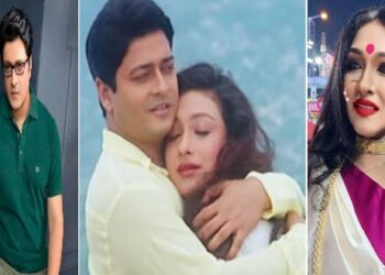 বাংলাদেশি অভিনেতা ফেরদৌস আহমেদের হয়ে নির্বাচনী প্রচারে টলিউড অভিনেত্রী ঋতুপর্ণা সেনগুপ্ত