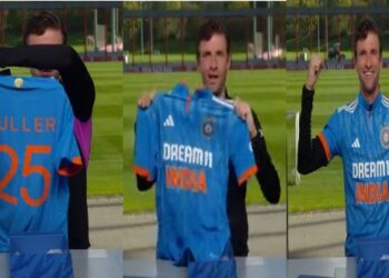 রোহিত শর্মাদের শুভকামনা জানালেন জার্মানি ফুটবল তারকা থমাস মুলার