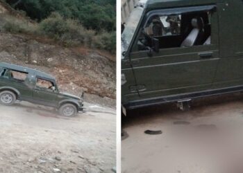 জম্মু-কাশ্মীরে সেনার গাড়িতে সন্ত্রাসী হামলায় শহীদ ৫ জওয়ান, আহত ৩