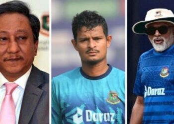 বাংলাদেশের ক্রিকেটার নাসুম আহমেদকে চড় মারার অভিযোগ উঠেছে কোচ চন্ডিকা হাথুরুসিংহের বিরুদ্ধে