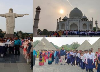 পড়ুয়াদের নিয়ে শিক্ষামূলক ভ্রমণের আয়োজন করল ফলতা অবৈতনিক প্রাথমিক বিদ্যালয়