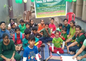 বিশেষ চাহিদা সম্পন্নদের জন্য স্বেচ্ছাসেবী সংস্থার উদ্যোগে অঙ্কন প্রতিযোগিতা