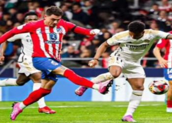 অ্যাটলেটিকো মাদ্রিদের কাছে ৪-২ গোলে হেরে স্প্যানিশ কাপ থেকে বিদায় নিল রিয়াল মাদ্রিদ