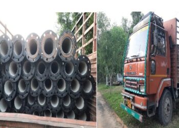 কাটোয়ায় চুরি যাওয়া জল প্রকল্পের পাইপ উদ্ধার হল হাওড়া থেকে