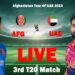 টি-টোয়েন্টি সিরিজের উত্তেজনাপূর্ন ম্যাচে আরব আমিরাতকে হারাল আফগানিস্তান