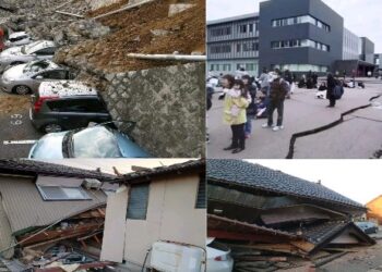 জাপানে ৭.৬ মাত্রার ভূমিকম্প, মৃত ৫, আহত ৭২, গৃহহীন ৯৭,০০০ মানুষ