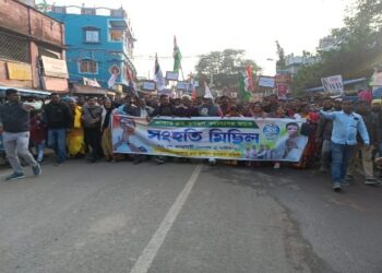 ‘সংহতি মিছিল’-এ উঠল ‘রামভক্ত হনুমান হুঁশিয়ার’ শ্লোগান, ‘গোটা এলাকাবাসী কি হনুমান ?’ : প্রশ্ন বিজেপি নেতার