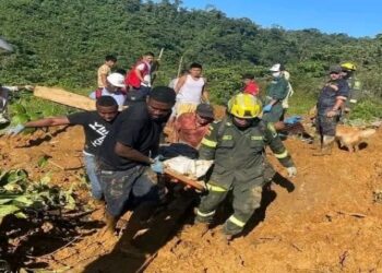 কলম্বিয়ায় ভূমিধসে মৃত অন্তত ৩৪