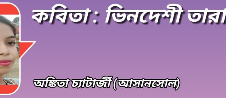 কবিতা : ভিনদেশী তারা
