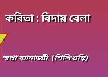 কবিতা : বিদায় বেলা