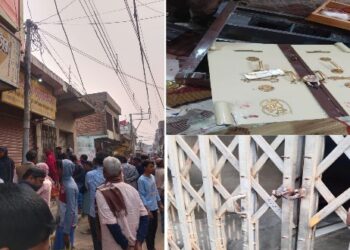 কাটোয়ার অগ্রদ্বীপে গহনার দোকানে দুঃসাহসিক চুরি, নগদ ও গহনা মিলে ১৫ লক্ষ টাকার ক্ষতি ব্যবসায়ীর