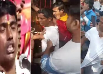 শ্রীকৃষ্ণকে ‘অসুর’ বলা কীর্তনীয়া দিনকৃষ্ণকে বেদম পেটালো জয়নগরবাসী