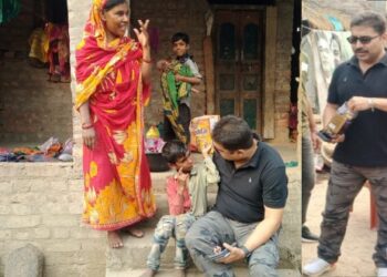 দুই ভিক্ষাজীবি কিশোরের পড়াশোনার দায়িত্ব নিলেন ভাতার থানার ওসি