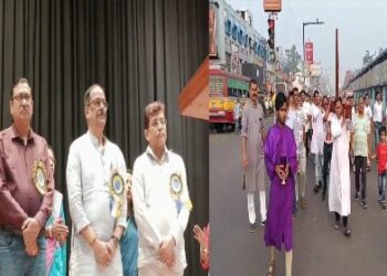 আসানসোলে গুড ফ্রাইডে উপলক্ষে শোভাযাত্রা, উপস্থিত ছিলেন মন্ত্রী মলয় ঘটক