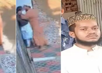 ষষ্ঠ শ্রেণির ছাত্রীকে পিছন থেকে জড়িয়ে ধরে চুম্বন করে গ্রেপ্তার হাফেজ, রোজা চলাকালীন এই ঘটনায় নিন্দার ঝড় বাংলাদেশে