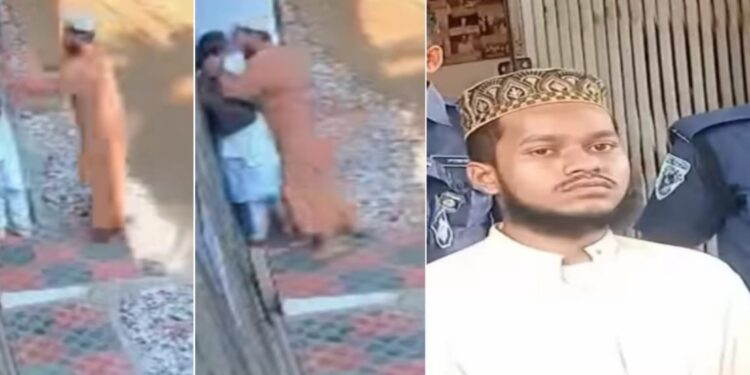 ষষ্ঠ শ্রেণির ছাত্রীকে পিছন থেকে জড়িয়ে ধরে চুম্বন করে গ্রেপ্তার হাফেজ, রোজা চলাকালীন এই ঘটনায় নিন্দার ঝড় বাংলাদেশে