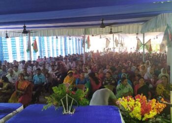 আউশগ্রাম-২নম্বর ব্লকে তৃণমূল মহিলা কংগ্রেসের সম্মেলন