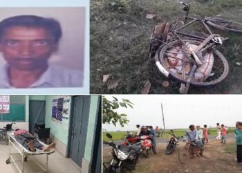 বেপরোয়া গতির গাড়ি পিষে দিয়ে পালালো ভাতারের এক হকারকে