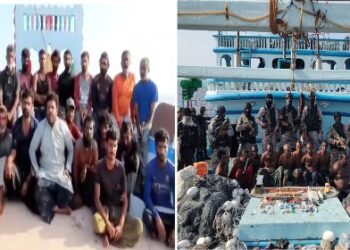 সোমালি জলদস্যুদের হাত থেকে ‘চিরশত্রু’ পাকিস্থানের ২৩ জেলের প্রাণ বাঁচাল ভারতীয় নৌবাহিনী