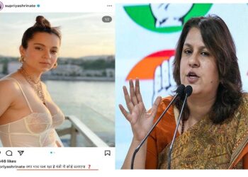কঙ্গনা রানাউতকে ‘যৌনকর্মী’ বলে লোকসভায় টিকিট হারালেন সুপ্রিয়া শ্রীনাথের