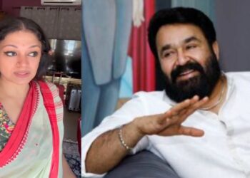দীর্ঘ প্রায় দেড় দশক পর ফের জুটি বাঁধছেন মালয়ালম তারকা শোভনা ও মোহনলাল
