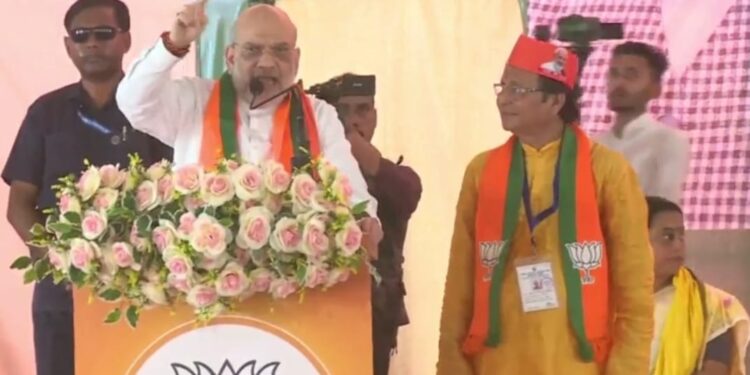 “মমতা দিদি ও তাঁর ভাইপোর বিদায় সুনিশ্চিৎ হয়ে গেছে” : আমিত শাহ