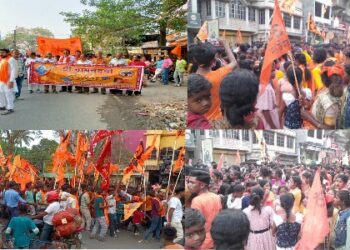 “জয় শ্রীরাম” ধ্বনিতে মুখরিত হয়ে উঠল পূর্ব বর্ধমানের ভাতার