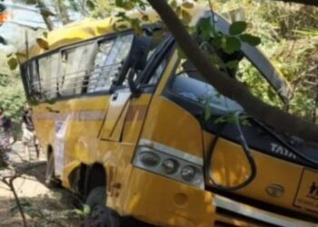 হরিয়ানায় স্কুল বাস দুর্ঘটনায় ৬ শিশুর মৃত্যু, আহত ২০