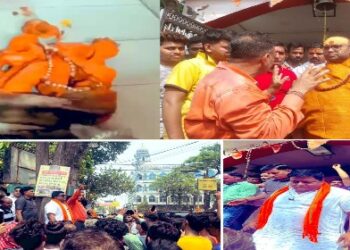 কলকাতার চিৎপুরে বজরংবলীর মন্দিরে মূর্তি ভাঙচুরের অভিযোগ, উত্তেজনা, প্রতিবাদে পথ অবরোধ