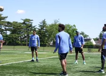 টি-২০ বিশ্বকাপ : আয়ারল্যান্ডের বিরুদ্ধে উদ্বোধনী ম্যাচের আগে অনুশীলন শুরু করেছে টিম ইন্ডিয়া