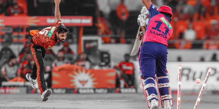 আইপিএল ২০২৪ : রাজস্থান রয়্যালসের বিরুদ্ধে ১ রানের উত্তেজনাপূর্ণ জয় পেল সানরাইজার্স হায়দ্রাবাদ