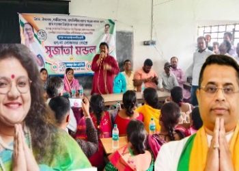 প্রাক্তন দম্পতি সৌমিত্র-সুজাতার লড়াই ঘিরে নজরকাড়া কেন্দ্র হয়ে উঠেছে বিষ্ণুপুর