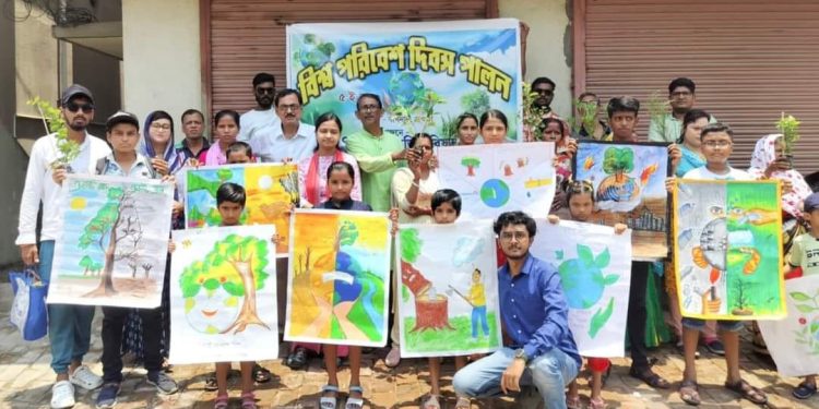 বাগনানে পালিত হল বিশ্ব পরিবেশ দিবস