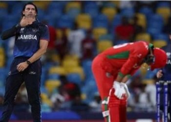 টি-২০ বিশ্বকাপ : নামিবিয়া-ওমানের ম্যাচে লেগ বিফোরের বিশ্ব রেকর্ড