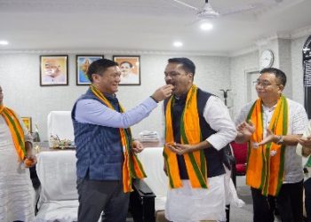 অরুণাচল প্রদেশে বিপুল সংখ্যাগরিষ্ঠতা নিয়ে তৃতীয় বারের জন্য সরকার গড়তে চলেছে বিজেপি