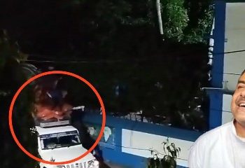 রাতের অন্ধকারে বাঁকুড়ার মেলারা পঞ্চায়েত থেকে বাদামের বীজ চুরির ভিডিও ফাঁস করলেন শুভেন্দু অধিকারী