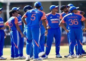 শেষ ম্যাচে জিম্বাবুয়েকে ৪২ রানে হারিয়ে ৪-১ ব্যবধানে সিরিজ জিতেছে ভারত