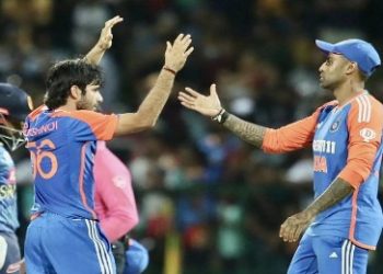 শ্রীলঙ্কার বিপক্ষে ৩ ম্যাচের টি-টোয়েন্টি সিরিজ জিতল ভারত