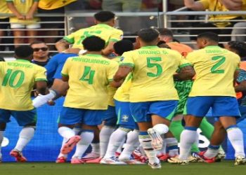 কোপা আমেরিকার কোয়ার্টার ফাইনালে শীর্ষস্থানীয় কলম্বিয়াকে হারিয়েছে ব্রাজিল